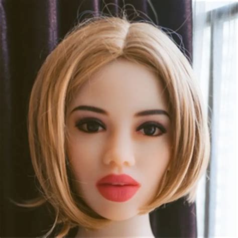 New Wmdoll 64 Sex Dolls Head Big Dolls Head Tan Skin Head Suitable