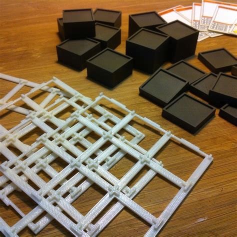 ive designed  board grid     printed     amount  filament qublar