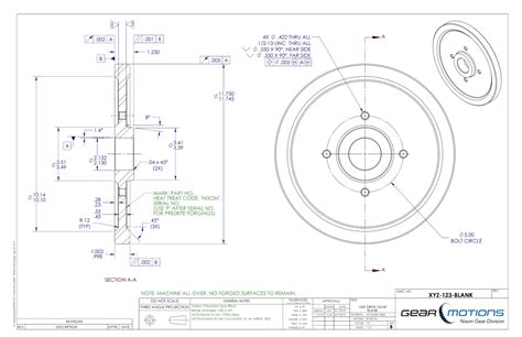 importance  good gear blanks gear motions
