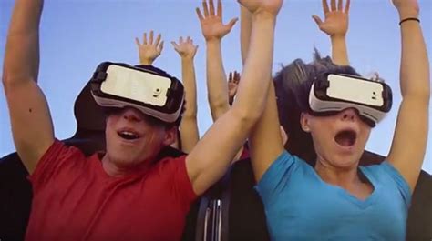 Samsung Gear Vr Powered Roller Coasters Headed To Six Flags Roller