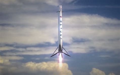 spacex successfully landed  falcon  rocket   california coast techstory