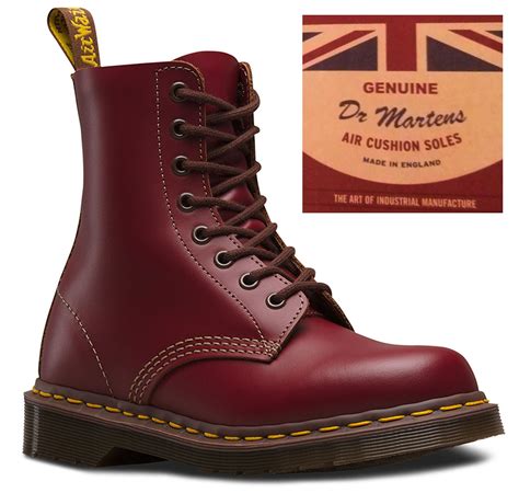 dr martens    england black oxblood red leather     boots ebay