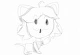 Temmie sketch template