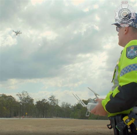 australian police  drone technology  halve road crash delays traffic technology today