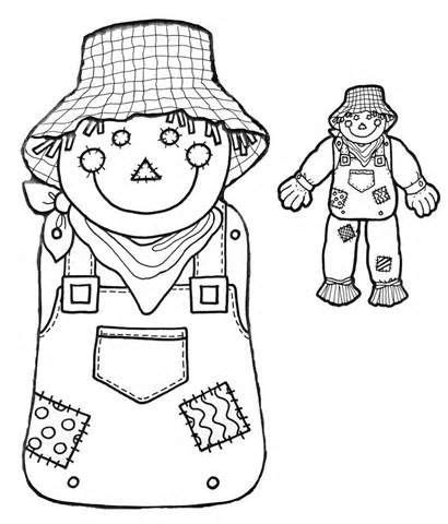 scarecrow template yahoo image search results scarecrow crafts