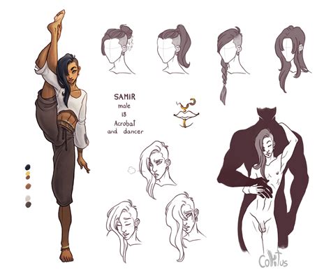 Samir Character Sheet By Negromante Hentai Foundry