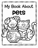 Pets Pet Preschool Activity Activities Printables Book Pages Theme Make Color Animal Dog Kindergarten Coloring Draw Read Animals Books Kidsparkz sketch template