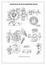 Lathe Technical Chuck Cad Isometric Mecanico Tecnico Zeichnungen Drehteile Paintingvalley Ing Adriano Gryka Torno sketch template