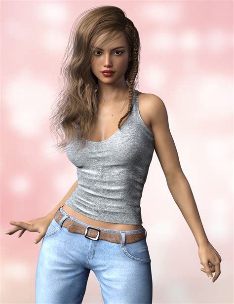 fwsa caterina for victoria 7 and genesis 3 3d figure assets sabby