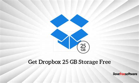 dropbox  gb storage