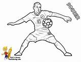Coloring Soccer Pages Kids Football Player Colouring Messi Print Yescoloring Sheets Players Sports Field Ball Spectacular Iniesta Fifa Printable Homeschool sketch template
