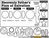 Salvation Lds Activity Gospel Outs Sheet Liahona Onlycoloringpages Fhe Mormonlink sketch template