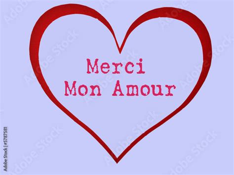 merci mon amour stock photo  royalty  images  fotoliacom
