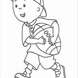 Caillou Chiristmas sketch template