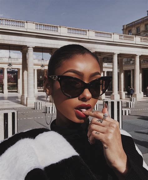 Ig Jaydepierce Black Instagram Models Glasses Fashion Fashion Eye