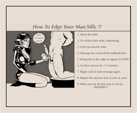 how to edge your man silly freewind