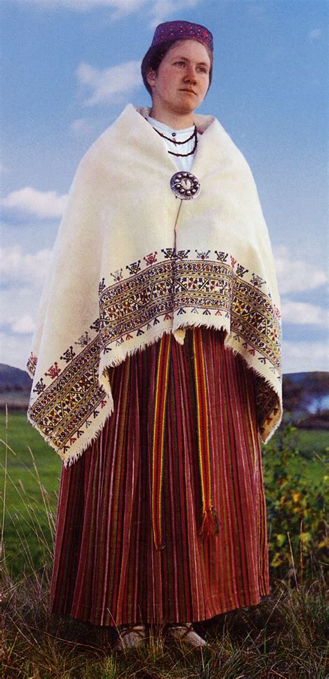 Folkcostumeandembroidery Female Costume Of Barkava And