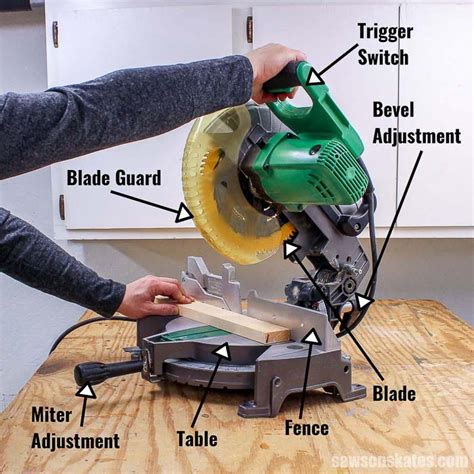 adjust  miter   accurate cuts saws  skates
