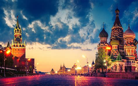 hintergrundbilder moskau russland platz red square himmel