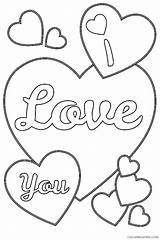 Coloring Pages Cute Hearts Popular sketch template