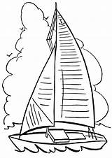 Sailboat Coloring Pages Print sketch template