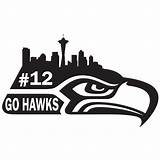 Seahawks Seattle Seahawk Football Clipartmag sketch template