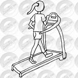 Treadmill sketch template