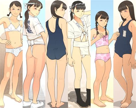 Shinchou Ni Kansuru Kousatsu 6 Girls Ass Barefoot Bikini Black