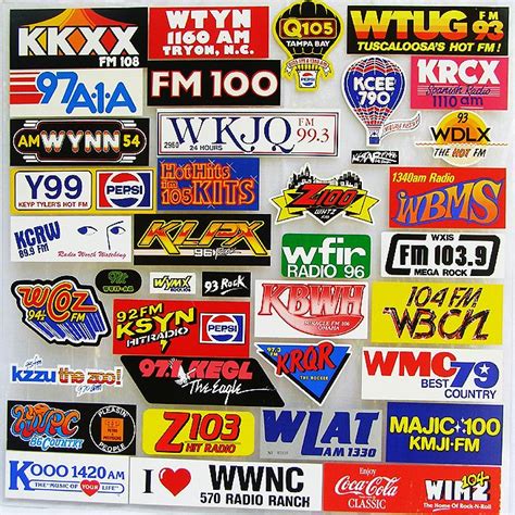 radio station logos images  pinterest radio stations