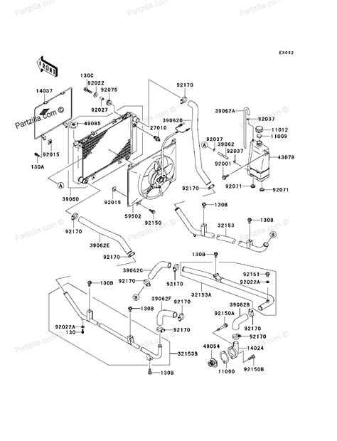 kawasaki mule  parts diagram
