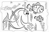 Dory Finding Coloring Nemo Pages Printable Trailer Kids Ecoloringpage Print sketch template