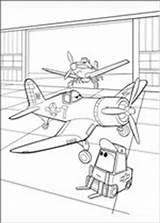 Planes Kids Coloring Fun Pages Disney sketch template