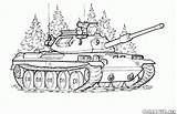 Tank Coloring Pages Colorkid Tanks sketch template
