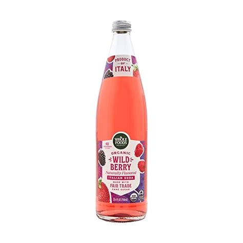 Organic Berry Blend Italian Soda 25 4 Fl Oz At Whole Foods Market