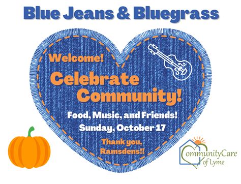 Blue Jeans And Bluegrass Thank You Communitycare Of Lyme