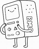 Bmo Colorear Hora Disegno Finn Bestcoloringpagesforkids Stampare Aventure Desenho Colorironline Marceline Coloringfolder sketch template