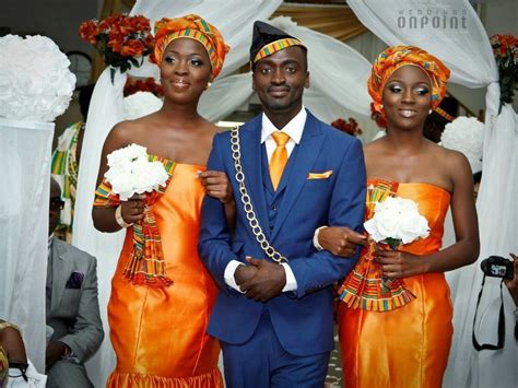 best ghanaian wedding with kente african prints