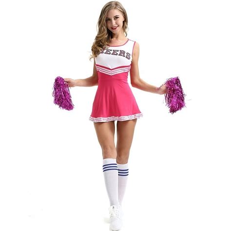 team dancing cheerleader costume adult sexy high school cheer musical