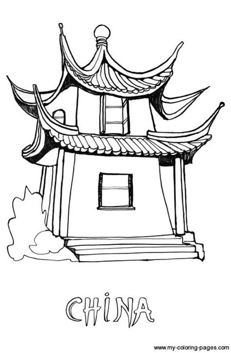 chinese coloring pages  printable  printable templates