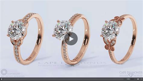 Rose Gold Engagement And Wedding Ring Collection Cape Diamonds