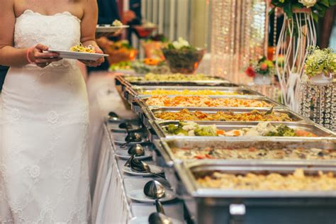 catering food wedding buffet main  market