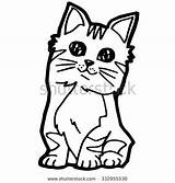 Grumpy Coloring Cat Pages Getcolorings sketch template