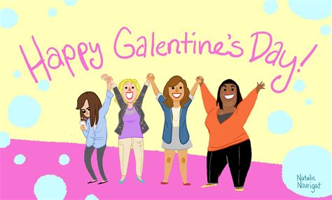 happy galentines day   comedy shows pinterest