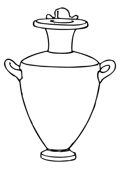 coloring page amphora img  artesanias griegas arte griego