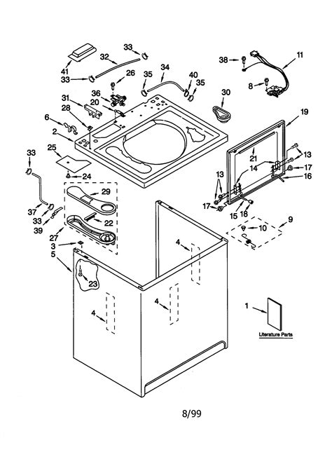 kenmore washer parts diagram general wiring diagram