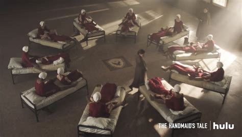 the handmaid s tale watch first look at elisabeth moss