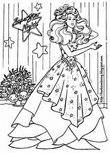 Barbie Coloring Pages Print Printable Girls Bride Colouring Coloringpages Princess Sheets Books Superstar Kids Color Adult Disney Mermaid Horse Book sketch template