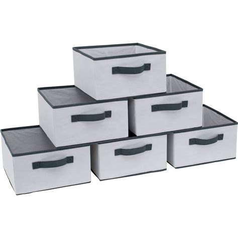 pack  fabric drawers white  gray trim walmartcom walmartcom