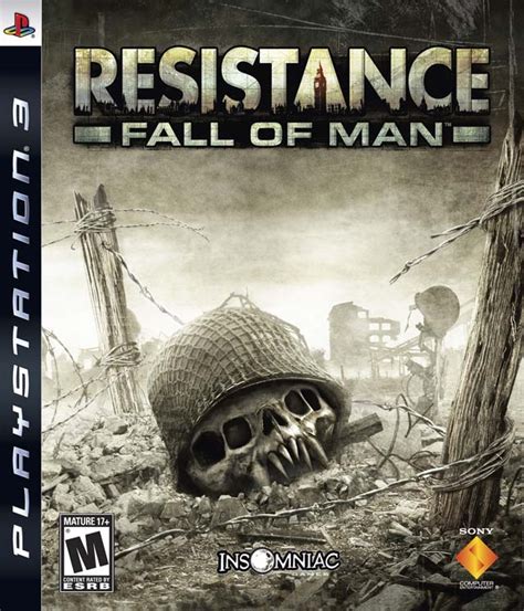 resistance fall  man playstation  game