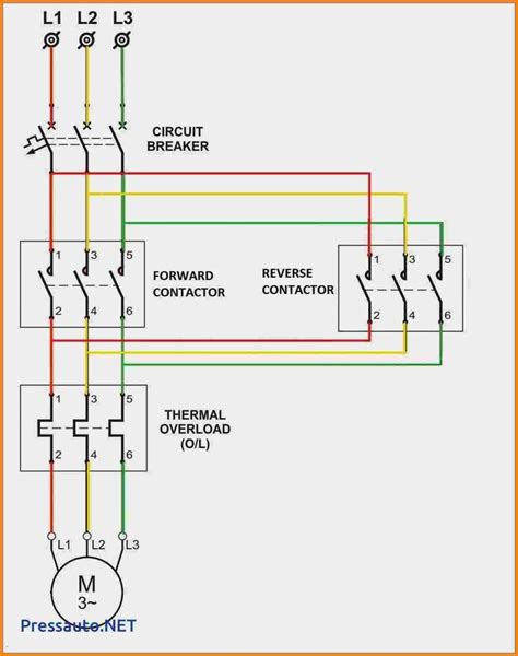 unique reversing motor starter wiring diagram electrical circuit diagram circuit diagram